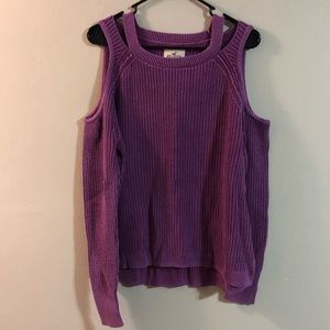 Hollister Shoulder Cut Out Sweater